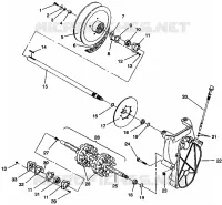 TRASMISSIONE ASSEMBLY 500 EFI E942774 and  EFI SKS E942574 (49274127410019)