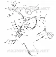 INSIEME DELLO STERZO SLT 750 B954170 (4930563056A013)
