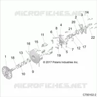 TRASMISSIONE, PRIMARY CLUTCH