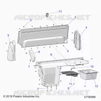 CARROZZERIA POSTERIORE CLOSEOFF, AND FENDERS