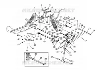 SOSPENSIONI ANTERIORI  500 0972764,  EUROPEAN 500 E972764,  500 SKS 0972564, EUR (4938393839B003)