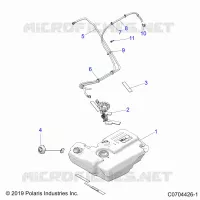 SISTEMA DI ALIMENTAZIONE CARBURANTE, FUEL TANK