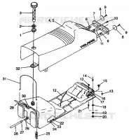 MONTAGGIO SEDILE   SERBATOIO Storm E940782 and Storm SKS E940582 (49274427440003)