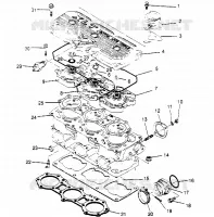 CILINDRO 600 XCR 0951676 (4929132913C009)