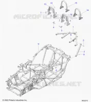 CHASSIS, MAIN, AND REAR ASM.