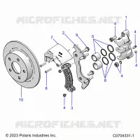 FRENO ANTERIORE CALIPER