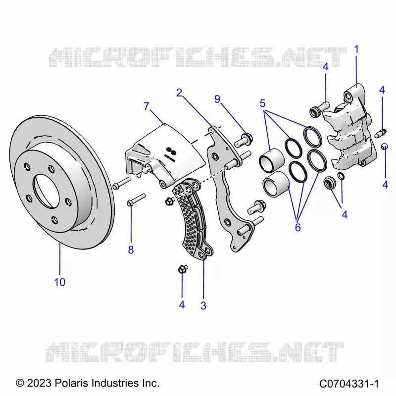 FRENO ANTERIORE CALIPER