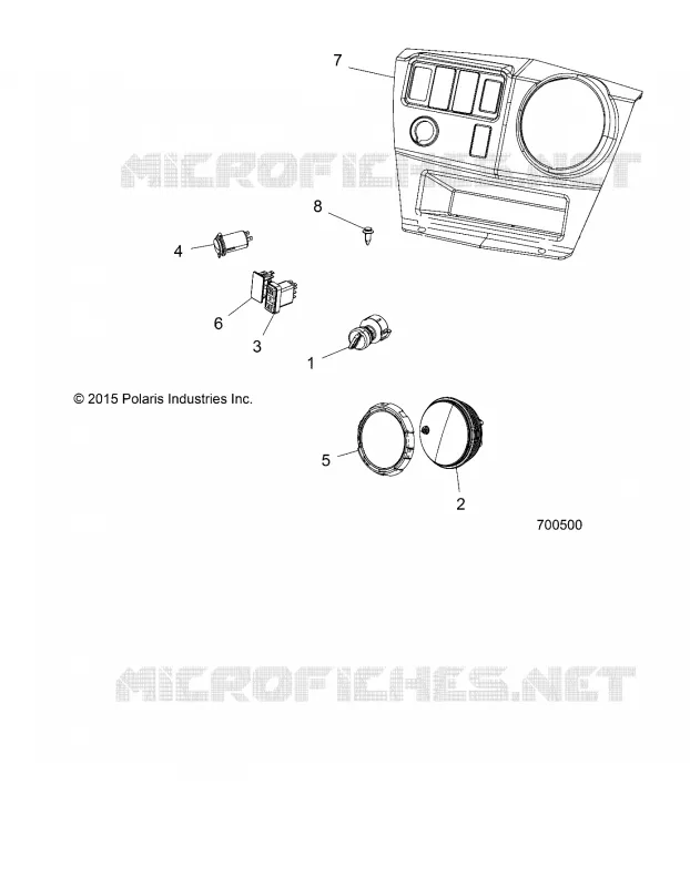 ELETTRICO, DASH INSTRUMENTS AND CONTROLS