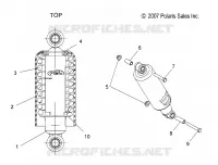 SHOCK ANTERIORE PISTA (7043328)