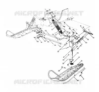 SOSPENSIONI ANTERIORI AND SCIARE 500 and 500 Classic Updated 2/90 (4916791679007A)