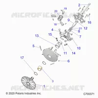 TRASMISSIONE, PRIMARY CLUTCH