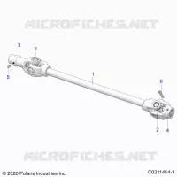 TRASMISSIONE, FRONT PROP SHAFT