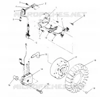 MAGNETO ASSEMBLY LITE GT 0953133 AND  EUROPEAN LITE GT E953133 (4928922892C009)