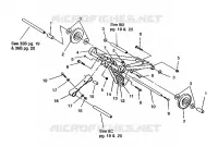 ANTERIORE COPPIA ARM RXL/0930768 and RXL SKS/0930568 (4922992299021A)