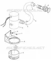 POMPA DI SENTINA SL 700 B974071, Intl. SL 700 I974071, SL 700 Deluxe B974072 and (4940874087C001)