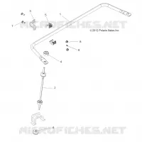 TORSION BAR, REAR