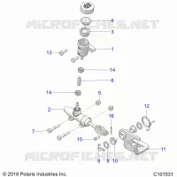 BRAKES, BRAKE PEDAL AND CILINDRO PRINCIPALE