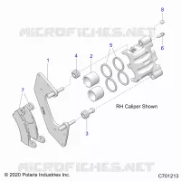 FRENO ANTERIORE CALIPER