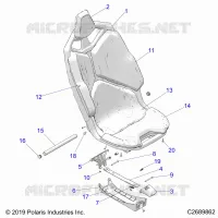 SEDE ASM., FRONT- Z22G4L92AG/AL/BG/BL (C2689862)