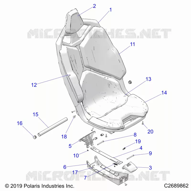 SEDE ASM., FRONT- Z22G4L92AG/AL/BG/BL (C2689862)