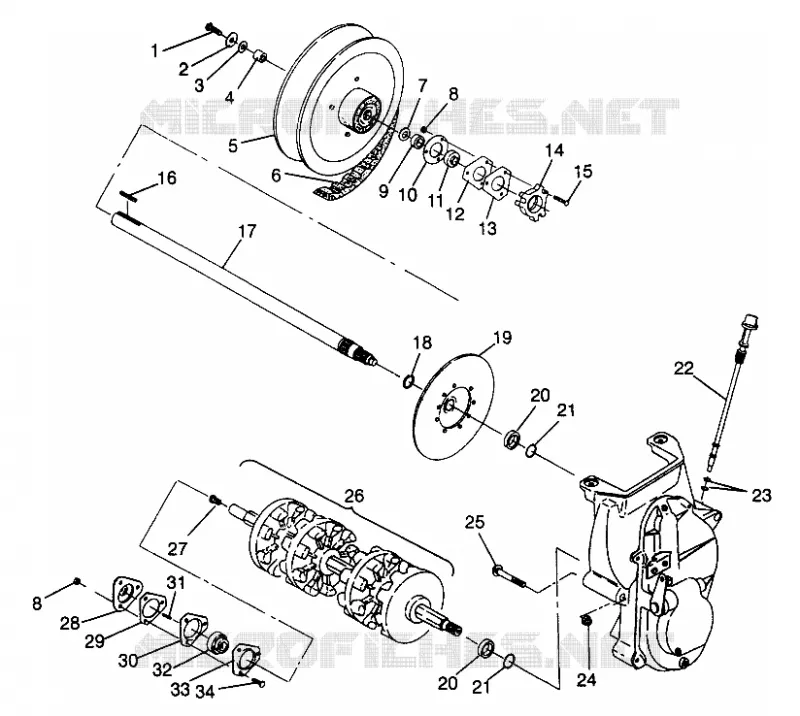 TRASMISSIONE ULTRA TOURING 0975378 and EUROPEAN ULTRA TOURING E975378 (4938133813B013)
