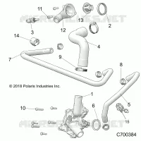MOTORE, WATERPUMP AND BYPASS