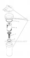 SCARICO ASSEMBLY SL 750 B954070 (4930523052C008)
