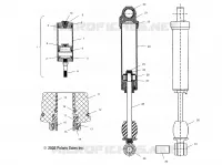 SHOCK (REAR TRACK)(M-10)