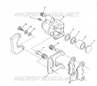 FRENO ANTERIORE MONTAGGIO 250 6x6 / W928727 (4922842284028A)