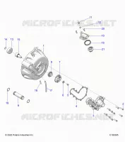 ENGINE, SISTEMA DI RAFFREDDAMENTO AND WATER PUMP- A23SYY95AD (C1021395)