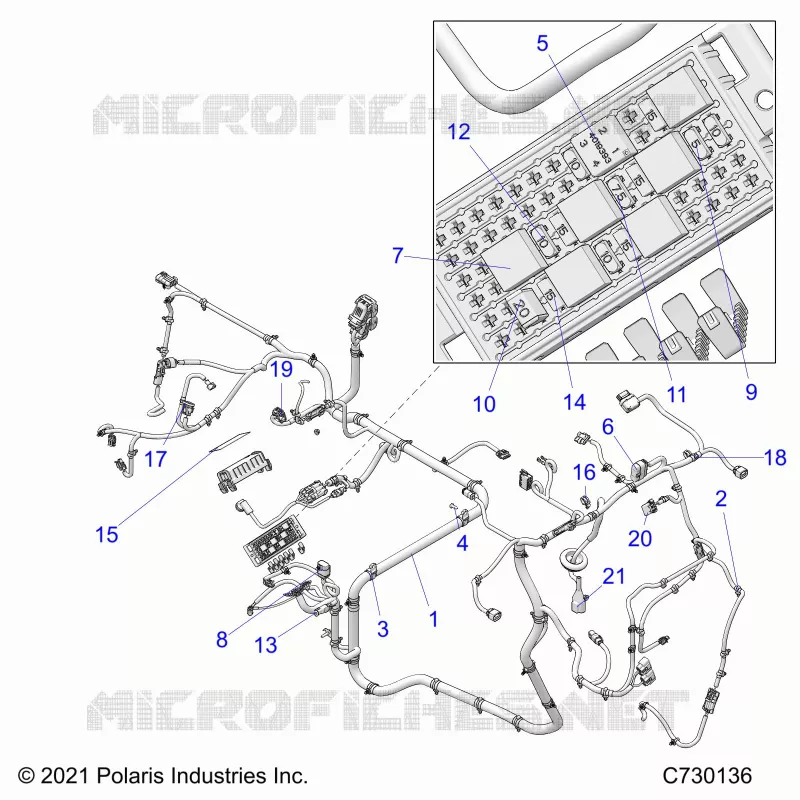 ELETTRICO, WIRE HARNESSES