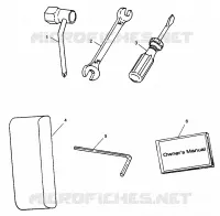 KIT DI STRUMENTI SL 900 B974091 and SL 1050 B974090 (4940974097C001)