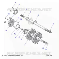 DRIVE TRAIN, JACKSHAFT AND ALBERO DI TRASMISSIONE