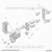 BRAKES, PINZA POSTERIORE