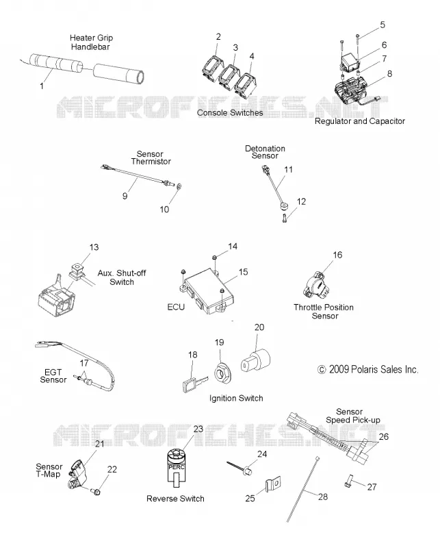 INTERRUTTORI, SENSORI and COMPONENTS