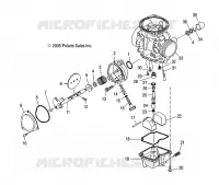 MOTORE, CARBURATORE, LOWER
