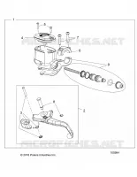FRENO ANTERIORE BRAKE LEVER AND MASTER CYLINDER (FROM 7/24/16)
