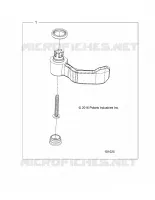 CONTROLS, ACCELERATORE DI MONTAGGIO, THROTTLE LEVER KIT