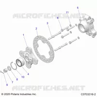 SUSPENSION, PORTAPACCHI POSTERIORE
