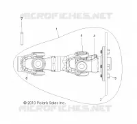 TRASMISSIONE, REAR PROP ALBERO