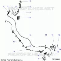 TRASMISSIONE, GEAR SELECTOR AND THROTTLE CABLE