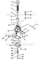 CARBURATORE 440 0942760 and 440 SKS 0942560 (4925072507034A)