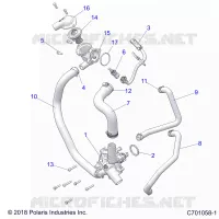 MOTORE, WATERPUMP AND BYPASS