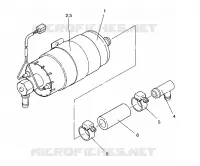 POMPA DI BENZINA ASSEMBLY RXL/0930768 and RXL SKS/0930568 (4922992299035A)