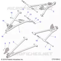 SOSPENSIONI ANTERIORI CONTROL ARMS