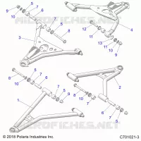 SOSPENSIONI ANTERIORI CONTROL ARMS