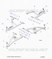 SOSPENSIONI ANTERIORI CONTROL ARMS