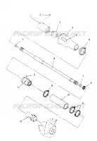SISTEMA DI GUIDA  SL 750 B954070 (4930523052B002)