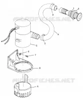 POMPA DI SENTINA SL 700 B974071, Intl. SL 700 I974071, SL 700 Deluxe B974072 and (4940874087C001)