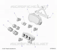 ELETTRICO, DASH INSTRUMENTS AND CONTROLS